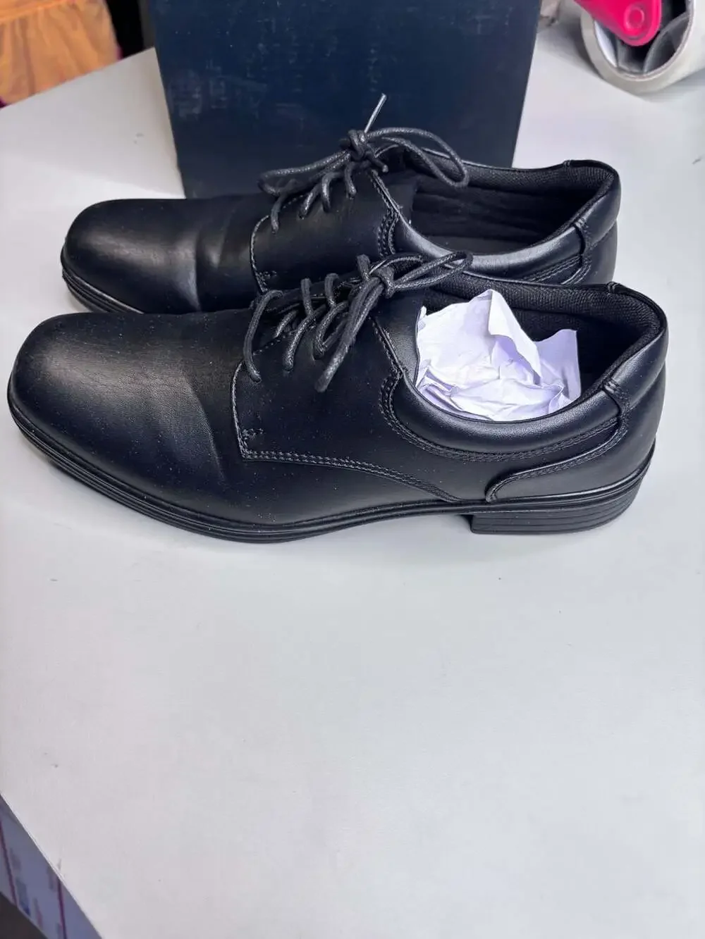 Deer Stags Blazing Kids' Dress Comfort Lace-Up Oxford Shoes size 6.5